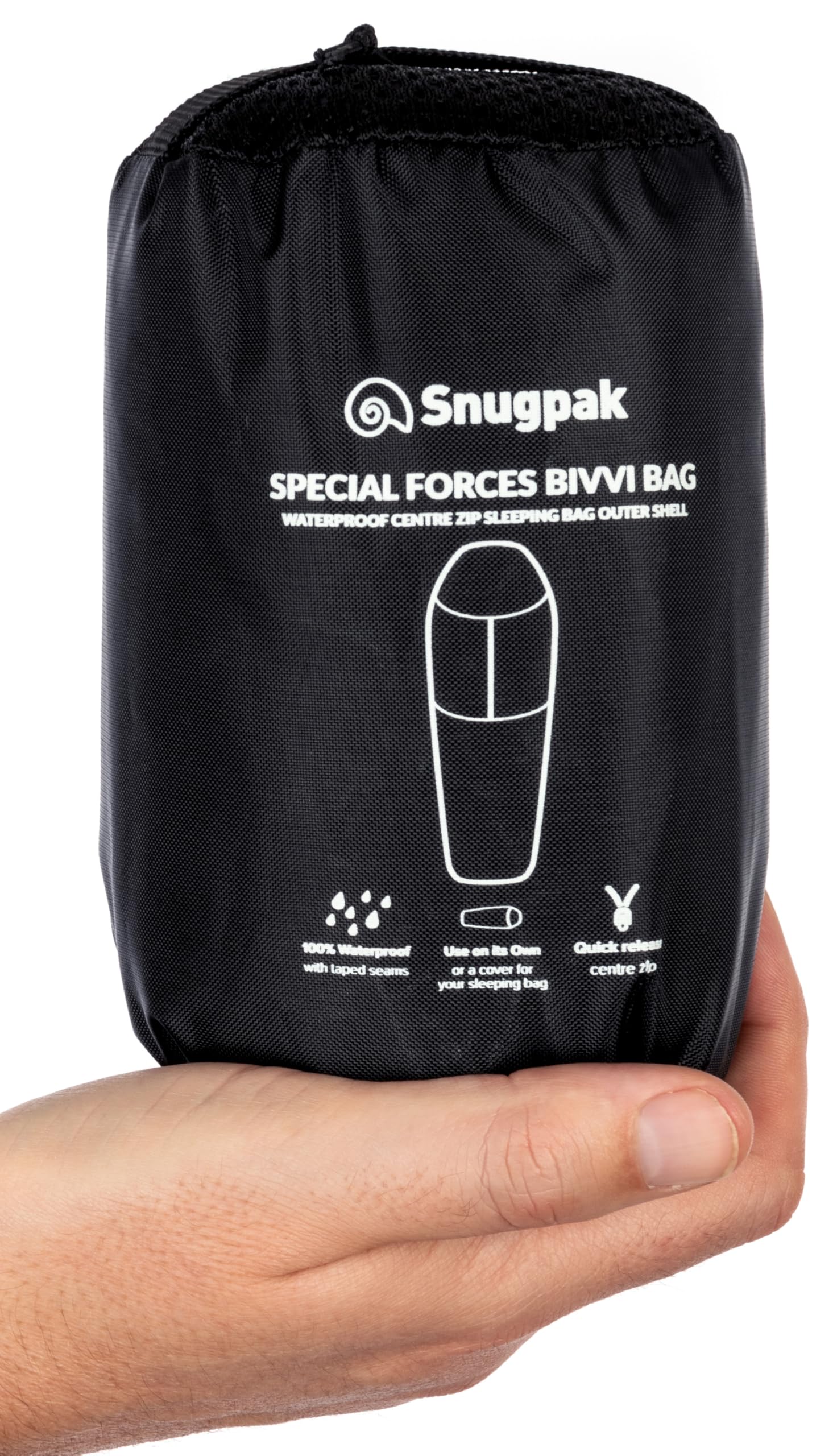 Snugpak S.F. BIVVI バッグ Snugpak Special Forces Bivvi Bag, Emergency Survival Bivy with